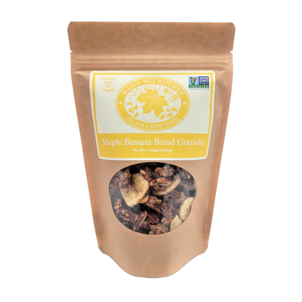 Maple Banana Bread Granola