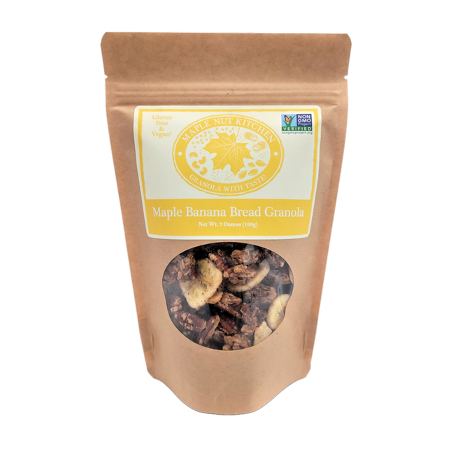 Maple Banana Bread Granola