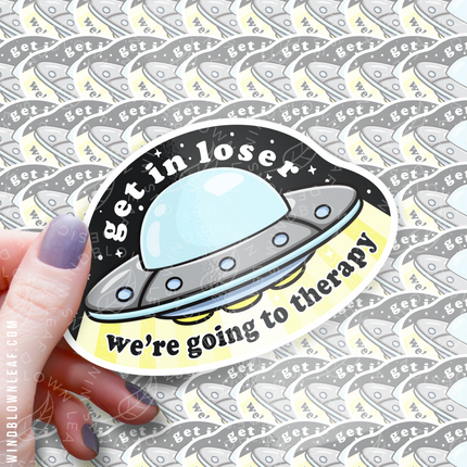 Sticker - Get In Loser 3/$10
