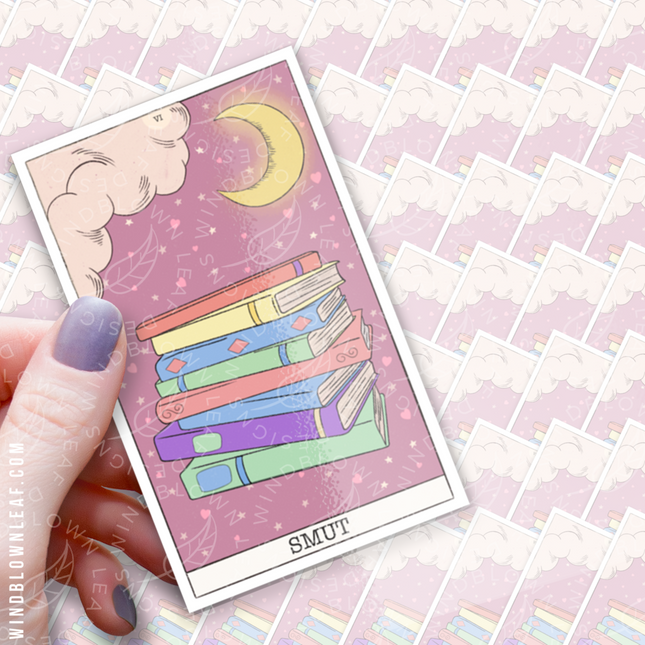 Sticker - Bookish Tarot - Smut 3/$10
