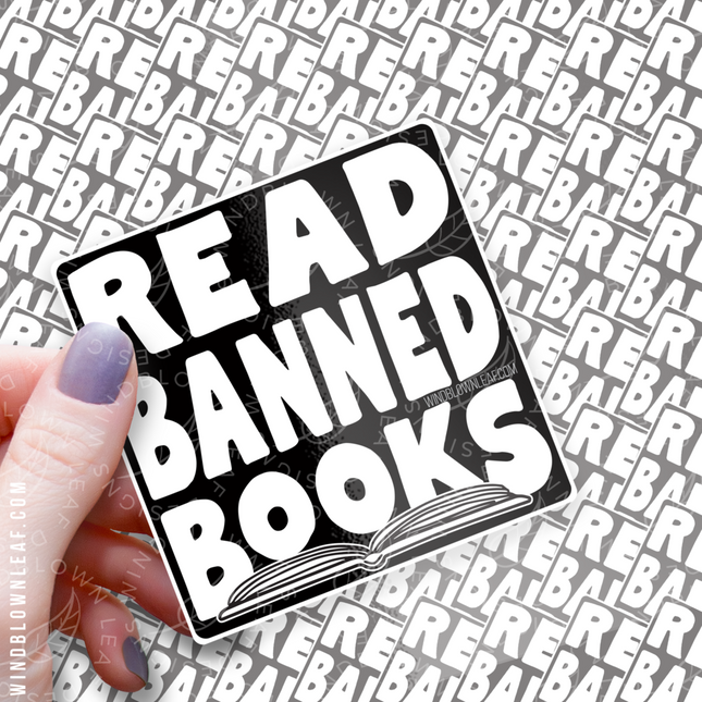 Sticker - Read Banned Books 3/$10