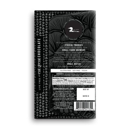 Lion's Mane Mushroom 70% Dark Chocolate Bar