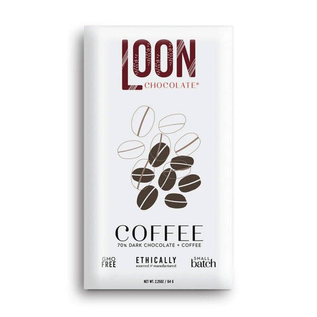 Coffee 70% Dark Chocolate Bar