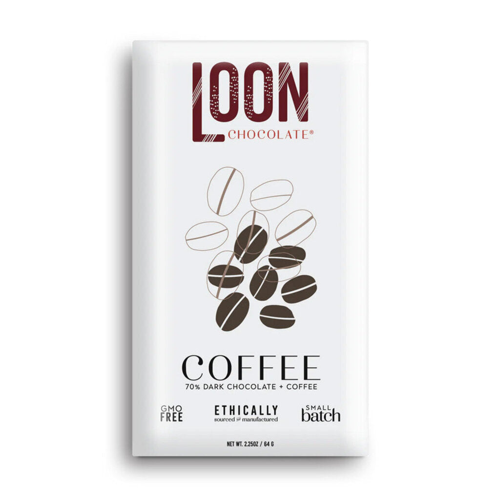 Coffee 70% Dark Chocolate Bar