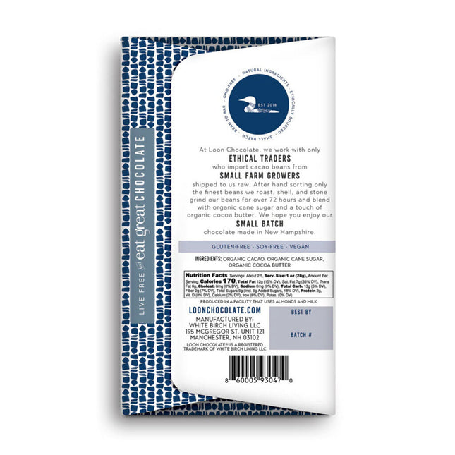 72% Dark Chocolate Bar - PISA, Haiti