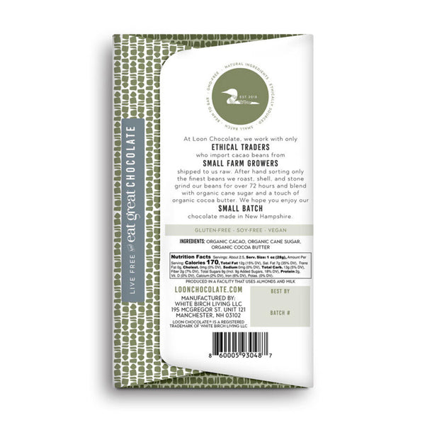 75% Dark Chocolate Bar - Maya Mountain, Belize