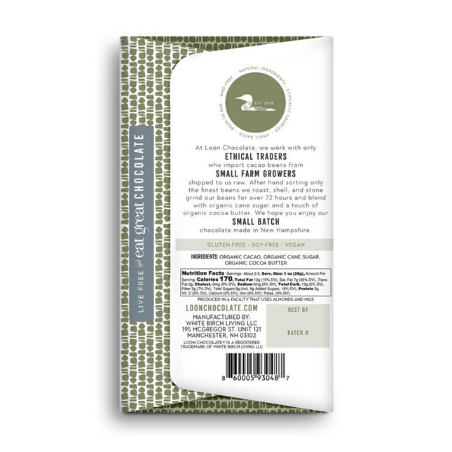 75% Dark Chocolate Bar - Maya Mountain, Belize