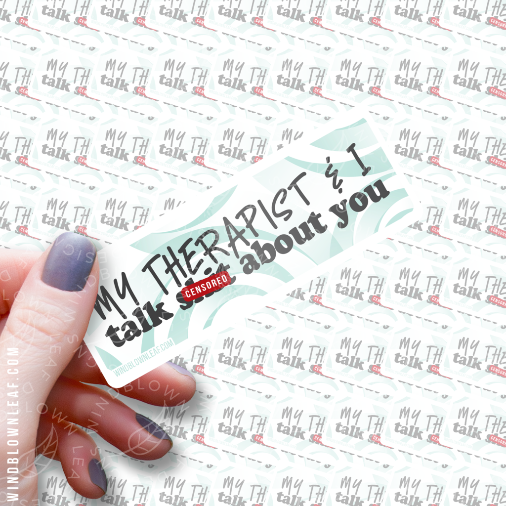 Sticker - Therapist 3/$10