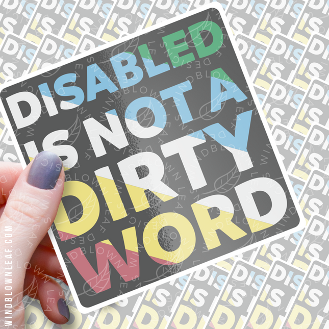 Sticker - Disabled 3/$10