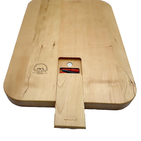 Rectangle Cribbage Board with Eagle Scene