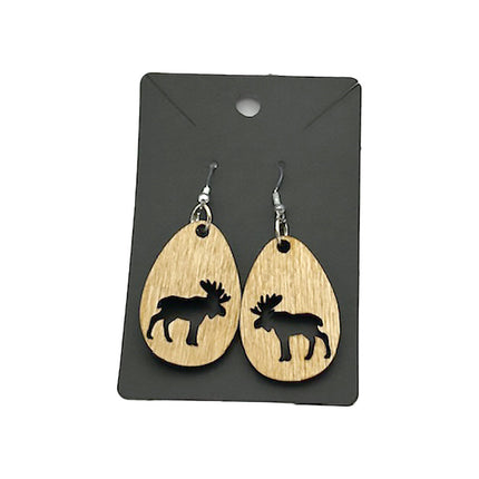 Moose Earrings