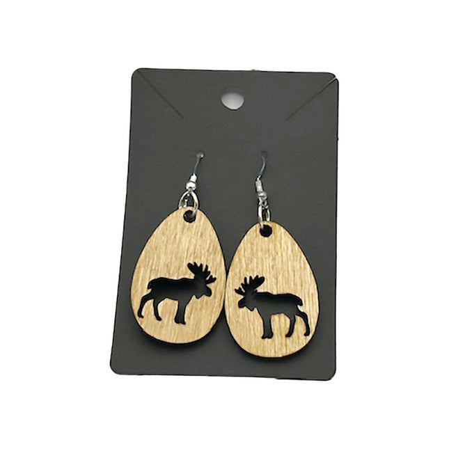 Moose Earrings