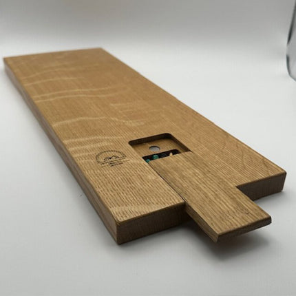 Basic Cribbage Board White Oak