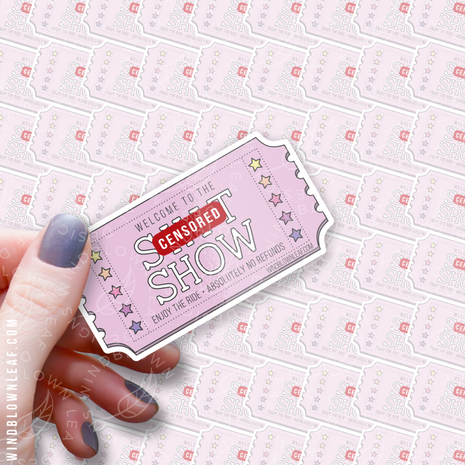 Sticker - Welcome to the Sh*t Show Multicolor 3/$10