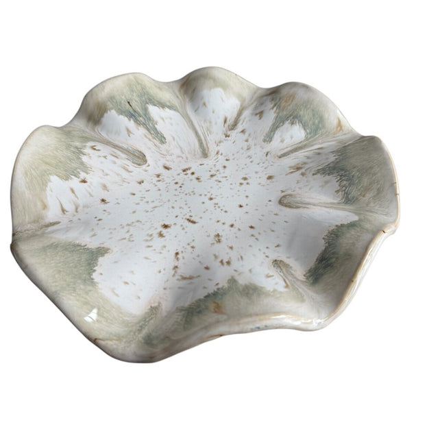 Ripple Serving Plate Oyster