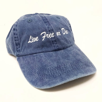 LIVE FREE OR DIE HAT ORIG