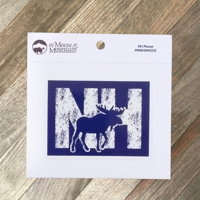 NH MOOSE STICKER