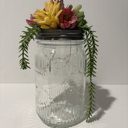 25.00 lg. vintage succulent