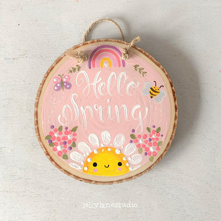 HELLO SPRING ORNAMENT