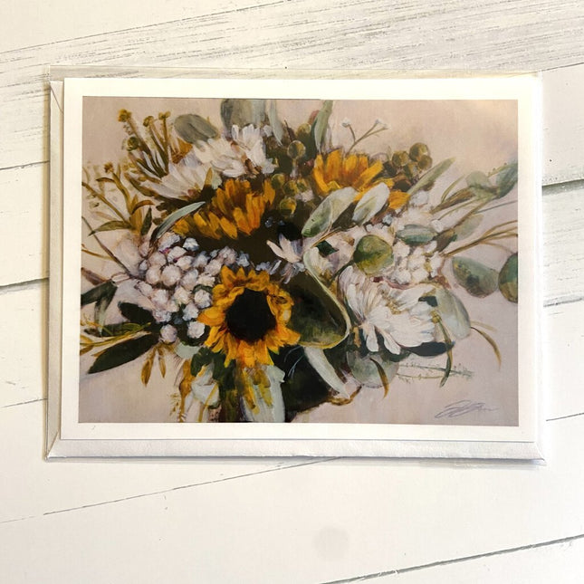 Sunflower Bouquet - Floral All Occasion Greeting Card