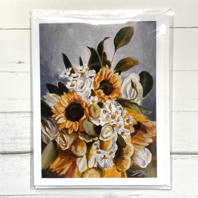 Green Gold - Sunflowers All Occasion Greeting Card