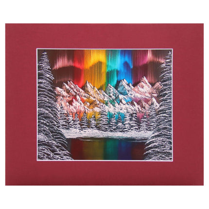 #192-2 Northern Lights 11x14 matte - 8x10 print