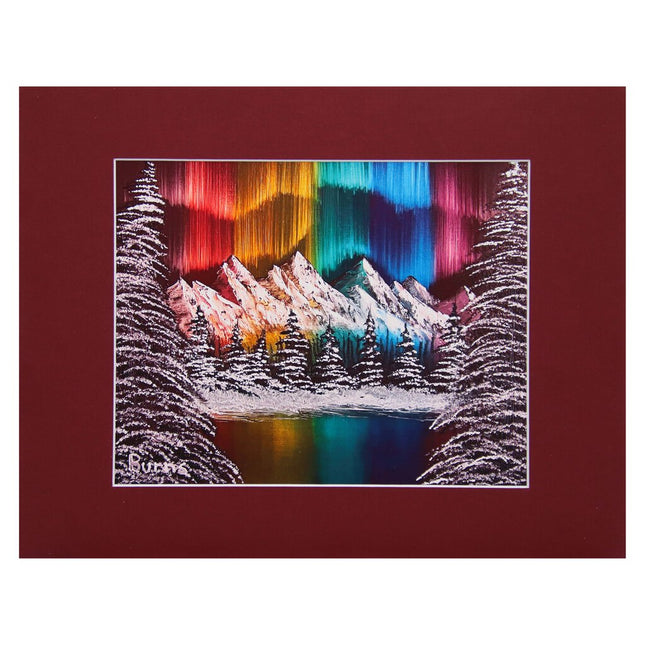 #193-2 Northern Lights 11x14 matte - 8x10 print