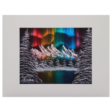 #193-5 Northern Lights 11x14 matte - 8x10 print