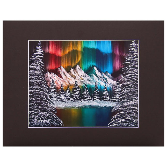 #193-6 Northern Lights 11x14 matte - 8x10 print