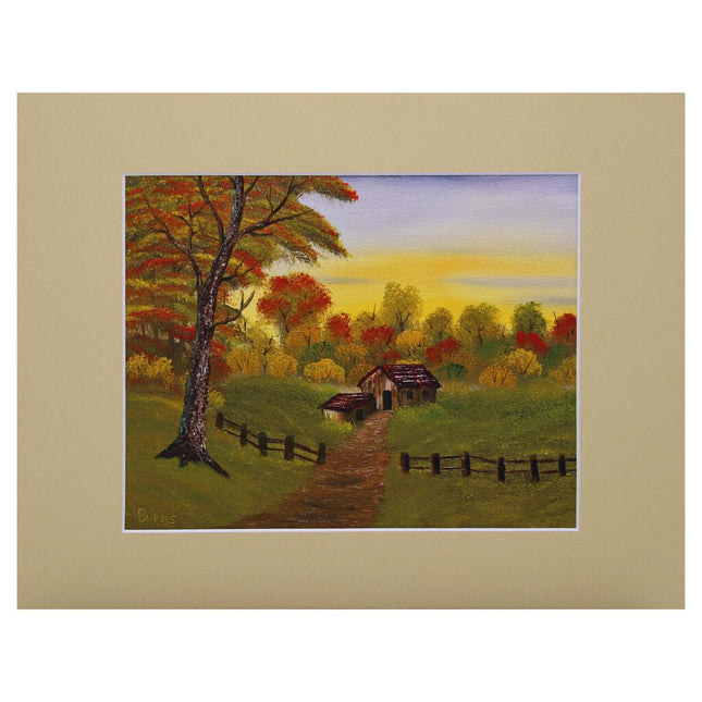 #200-4 Delightful Meadow Home 11x14 matte - 8x10 print