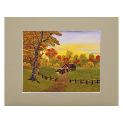 #200-6 Delightful Meadow Home 11x14 matte - 8x10 print