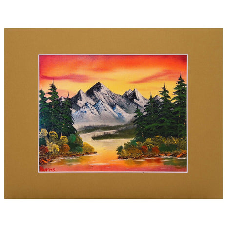 #29-5 Gray Mountain 11x14 matte - 8x10 print
