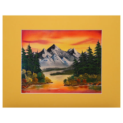 #29-6 Gray Mountain 11x14 matte - 8x10 print