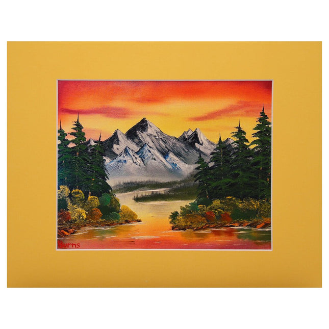 #29-6 Gray Mountain 11x14 matte - 8x10 print