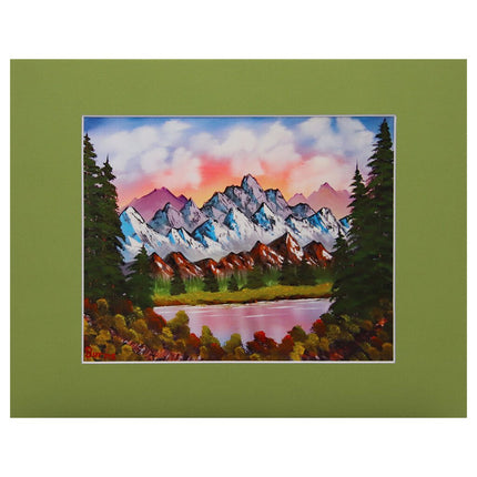 #46-4 Spring Mountains 11x14 matte - 8x10 print