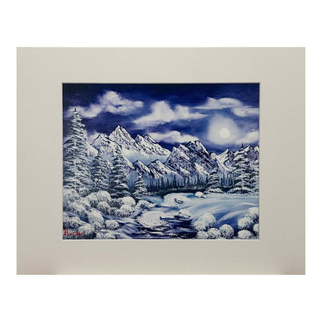 #106-6 Evening Serenity 11x14 white matte - 8x10 print