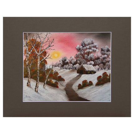 #158-5 Warm Winter Day 11x14 matte - 8x10 print
