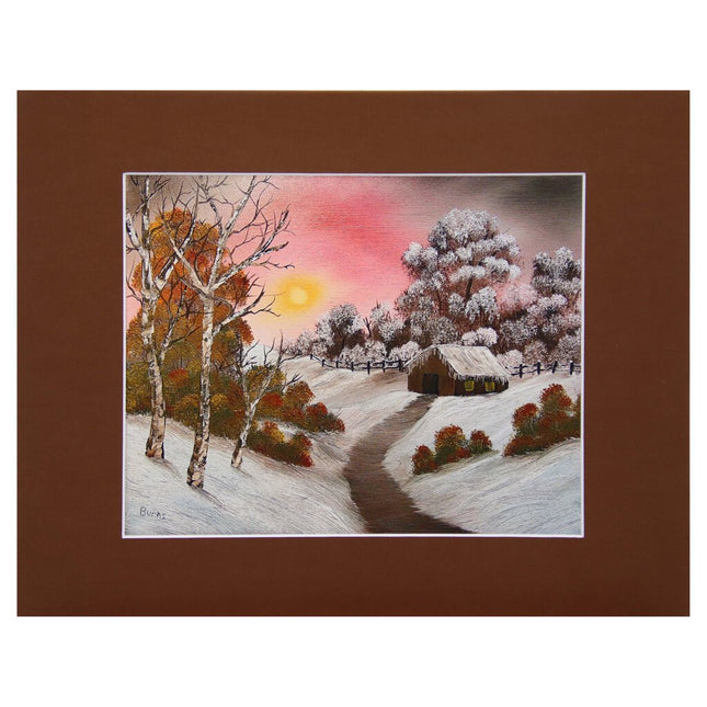 #158-6 Warm Winter Day 11x14 matte - 8x10 print