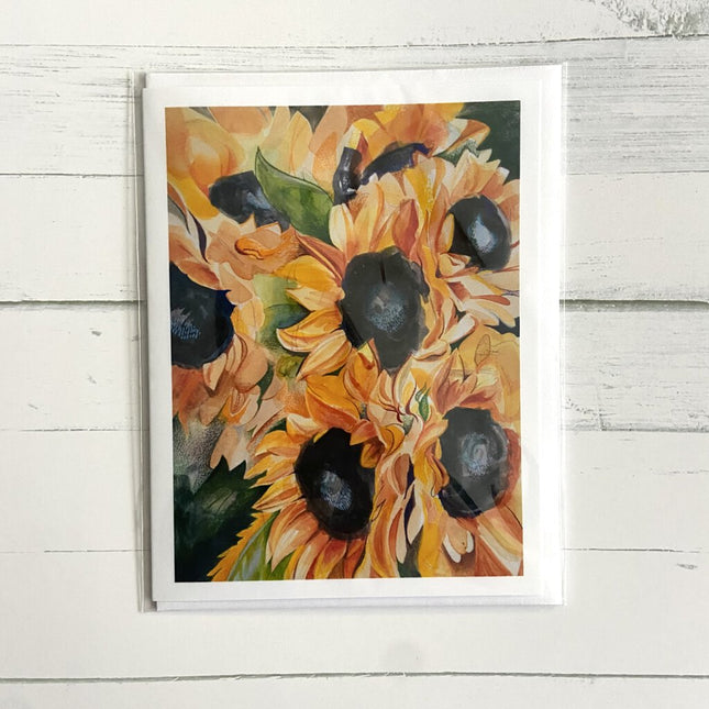 Process Yellow - Sunflowers All Occasion Greeting Card