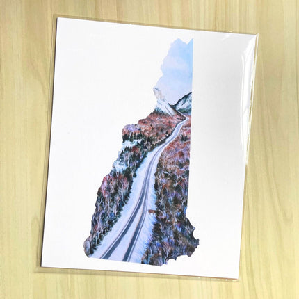 New Hampshire II - Winter 8x10 Art Print