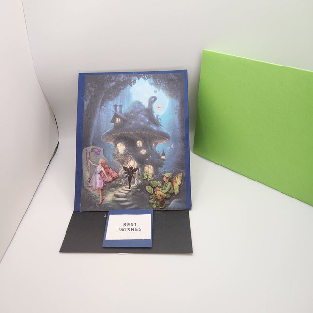 Fairy Easel Card Fairy House