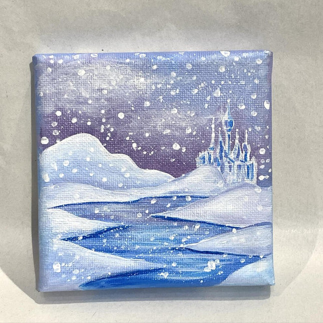 Crystal Castle mini painting