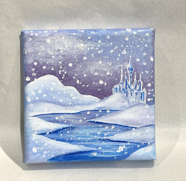 Crystal Castle mini painting