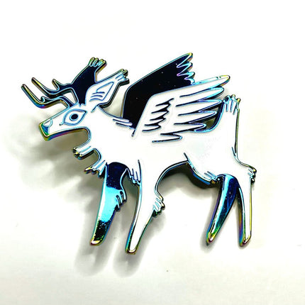 Peryton Enamel Pin