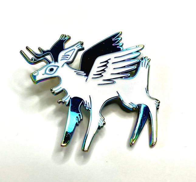 Peryton Enamel Pin