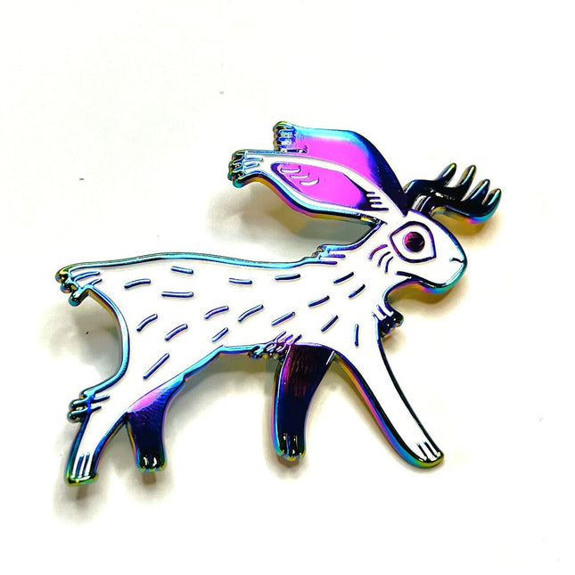 Jackalope Enamel Pin