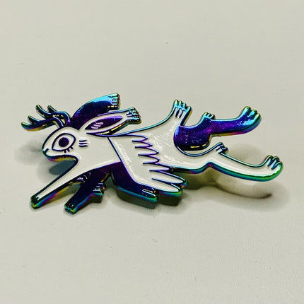 Wolpertinger Enamel Pin