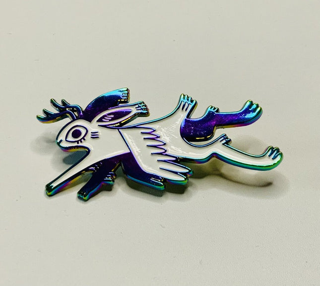 Wolpertinger Enamel Pin