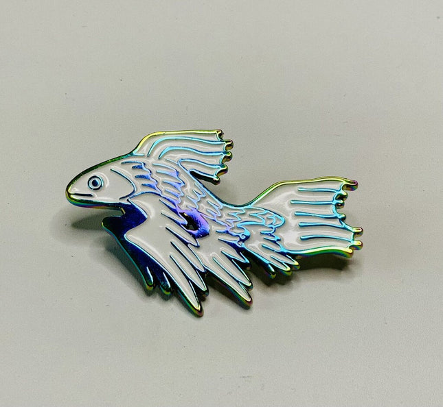 Freak Fish Enamel Pin