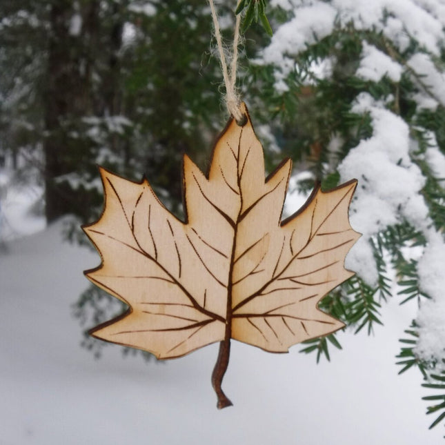 Maple Leaf Ornament
